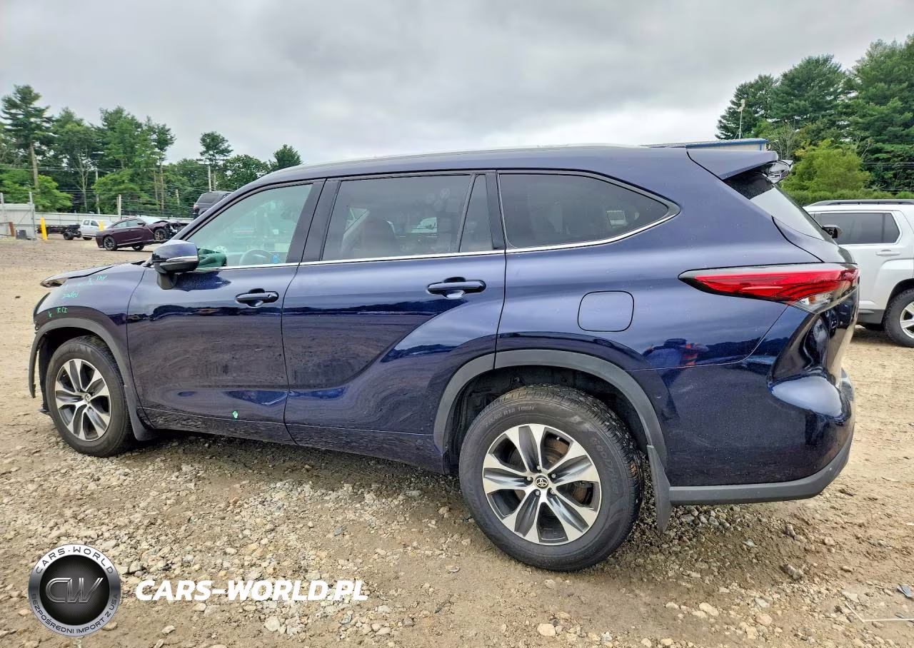 2022 Toyota Highlander Xle VIN:5TDGZRBH3NS168098 - 2