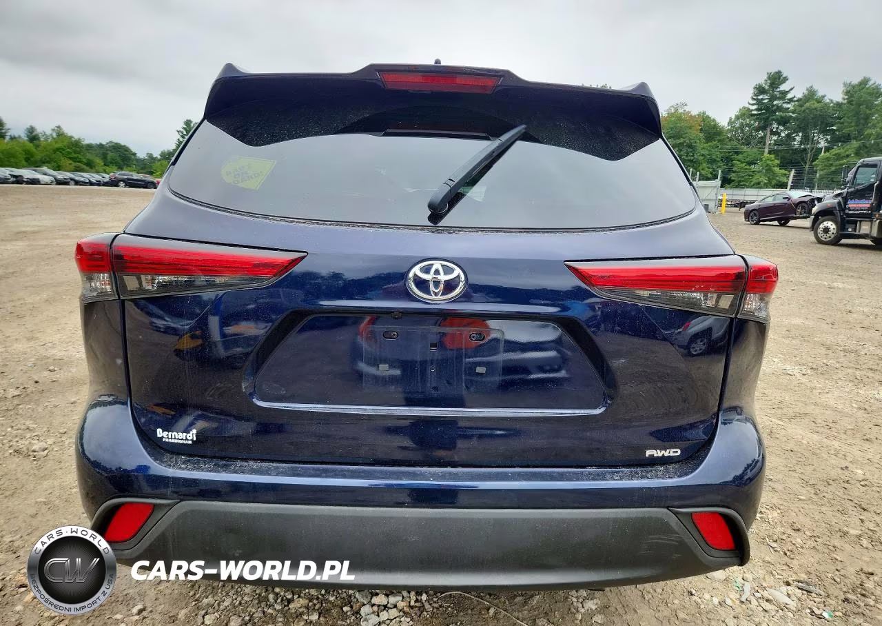 2022 Toyota Highlander Xle VIN:5TDGZRBH3NS168098 - 6