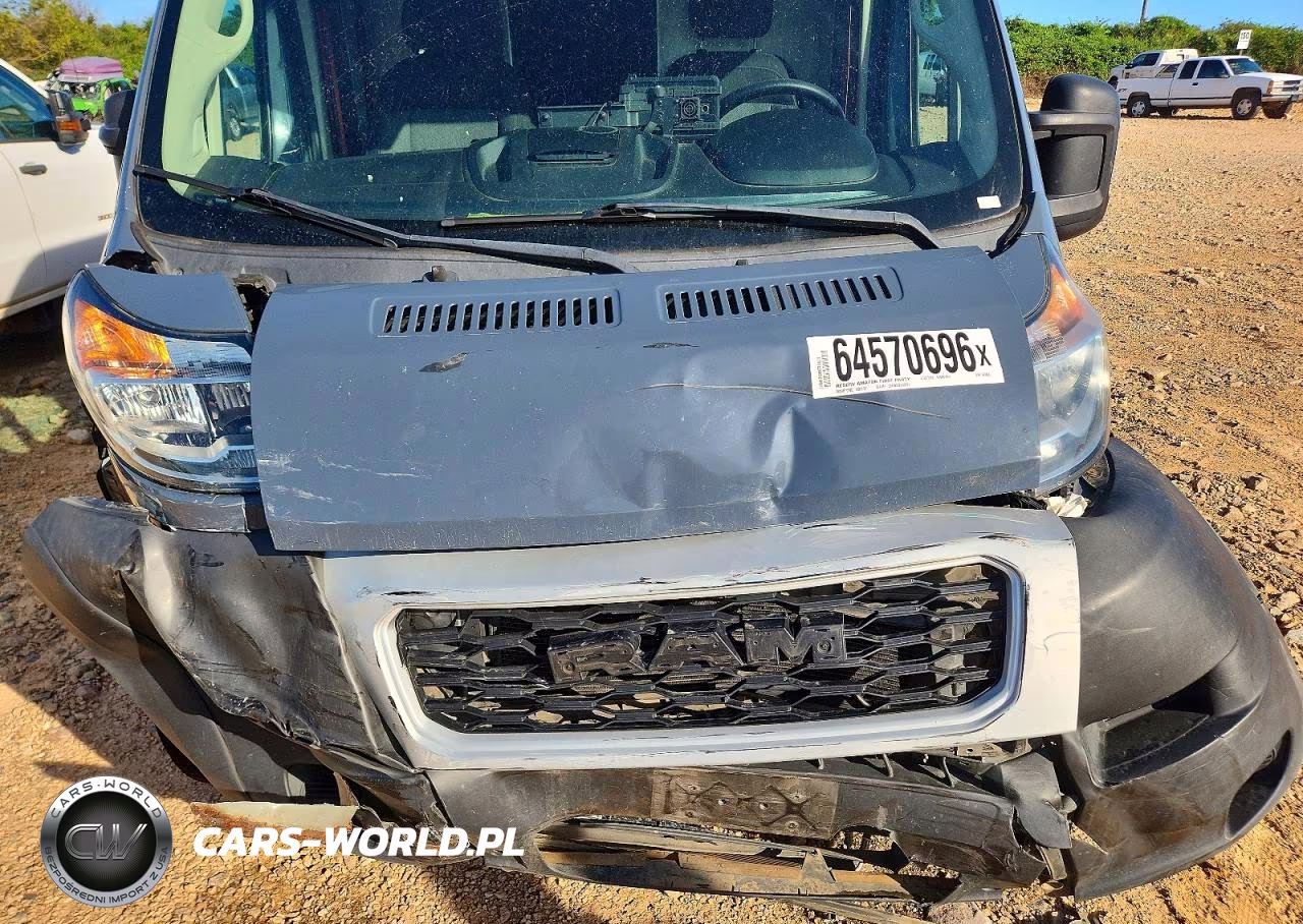 2021 Ram Promaster 3500 Delivery Van VIN:3C6MRVJG5ME549469 - 11