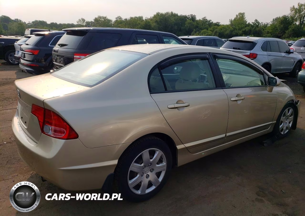 2008 Honda Civic Lx VIN:1HGFA16518L111054 - 3