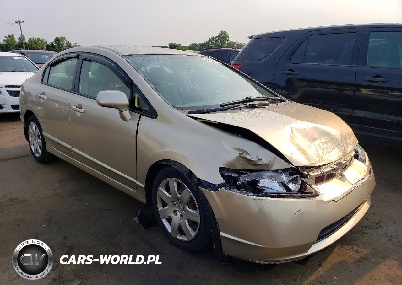 2008 Honda Civic Lx VIN:1HGFA16518L111054 - 4