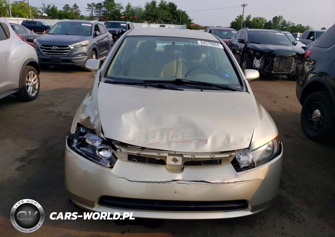 2008 Honda Civic Lx VIN:1HGFA16518L111054 - 5