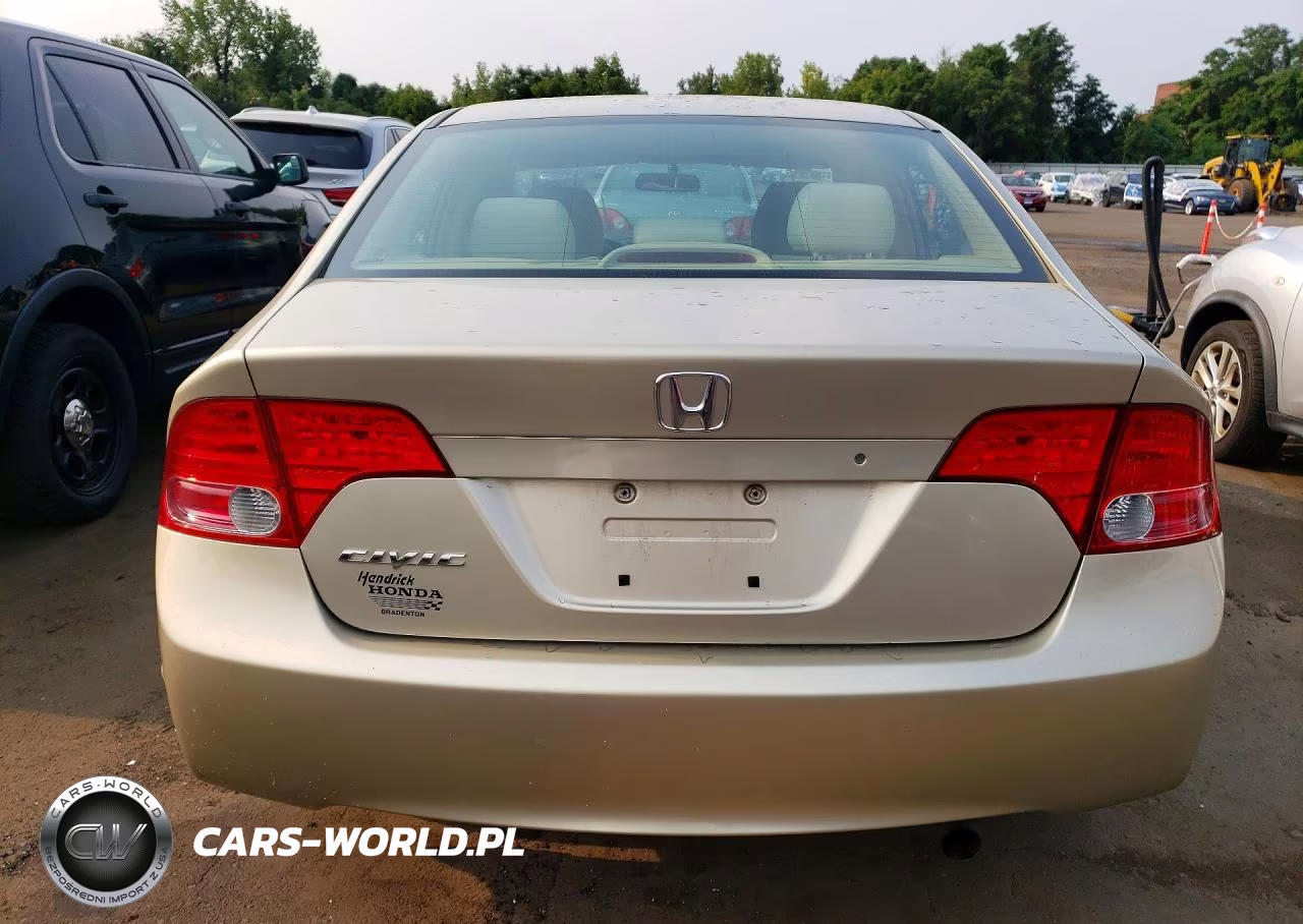 2008 Honda Civic Lx VIN:1HGFA16518L111054 - 6