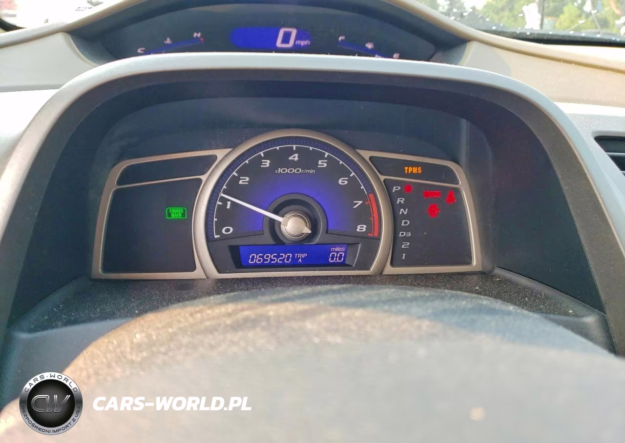 2008 Honda Civic Lx VIN:1HGFA16518L111054 - 9