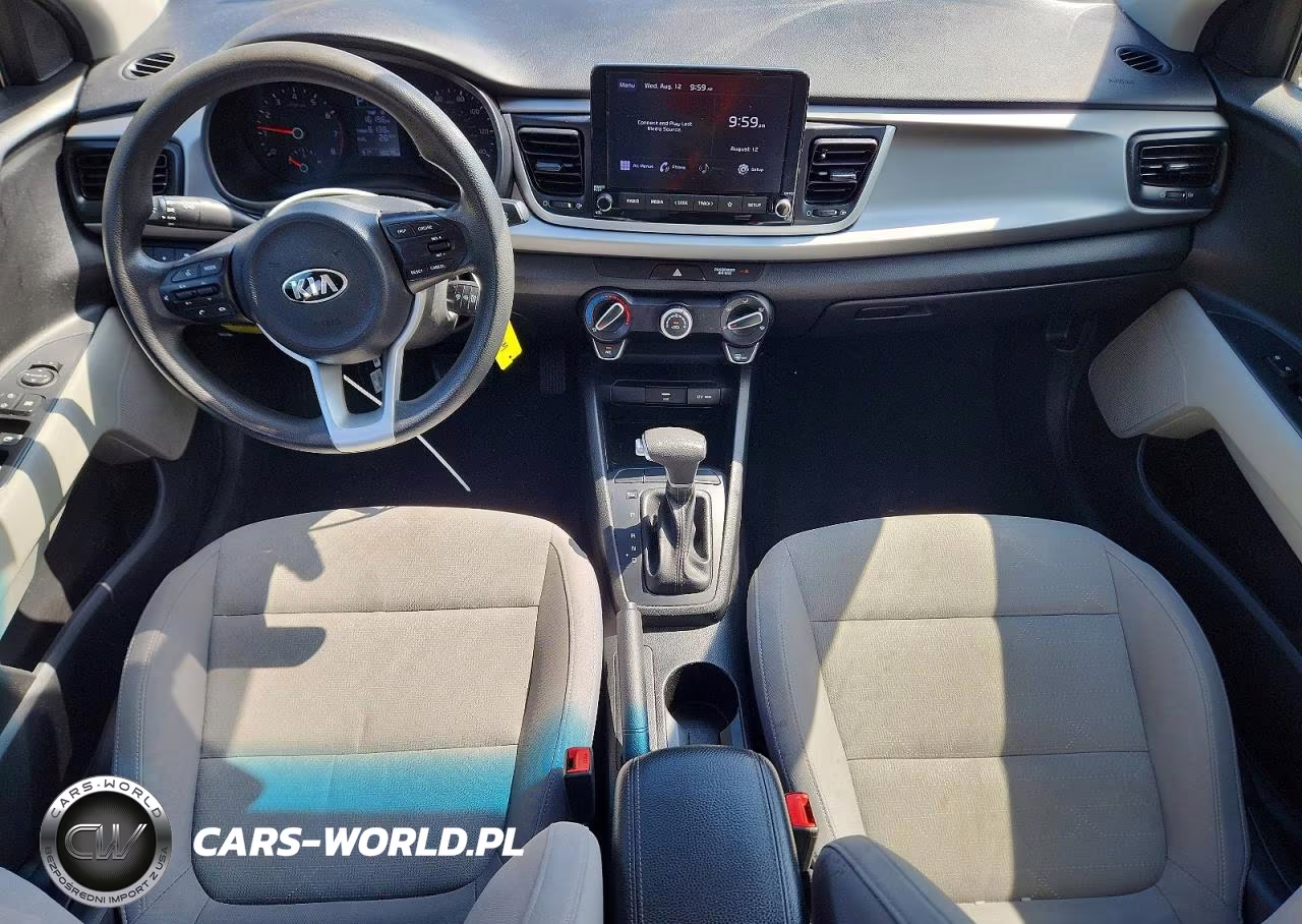 2021 Kia Rio S VIN:3KPA24AD5ME377606 - 8