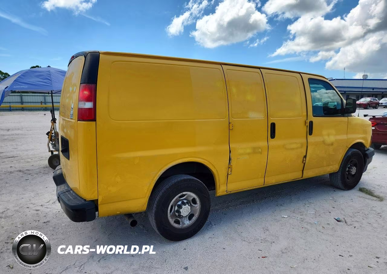 2018 Chevrolet Express 2500 Cargo Delivery Van VIN:1GCWGAFP5J1342605 - 3