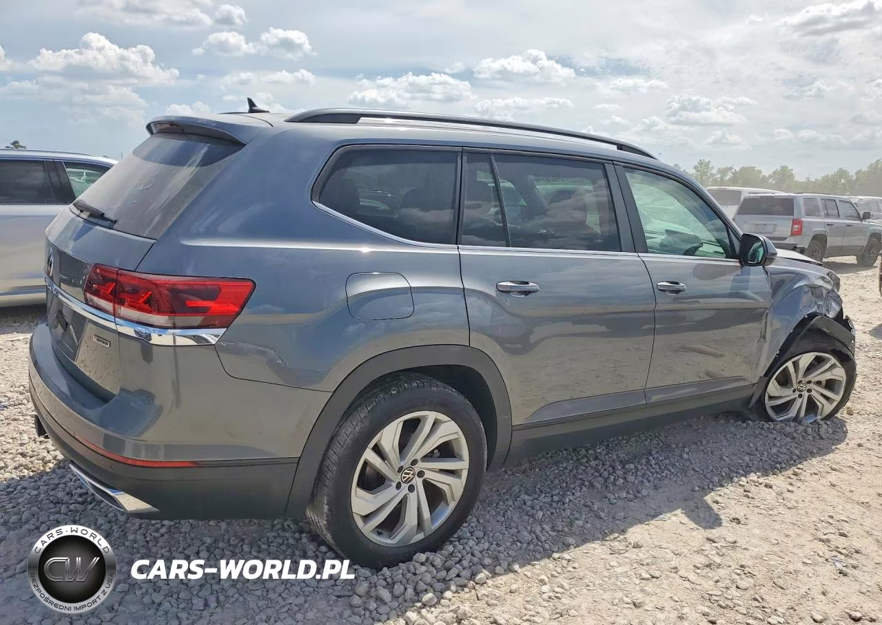 2022 Volkswagen Atlas Se VIN:1V2KR2CAXNC545920 - 3