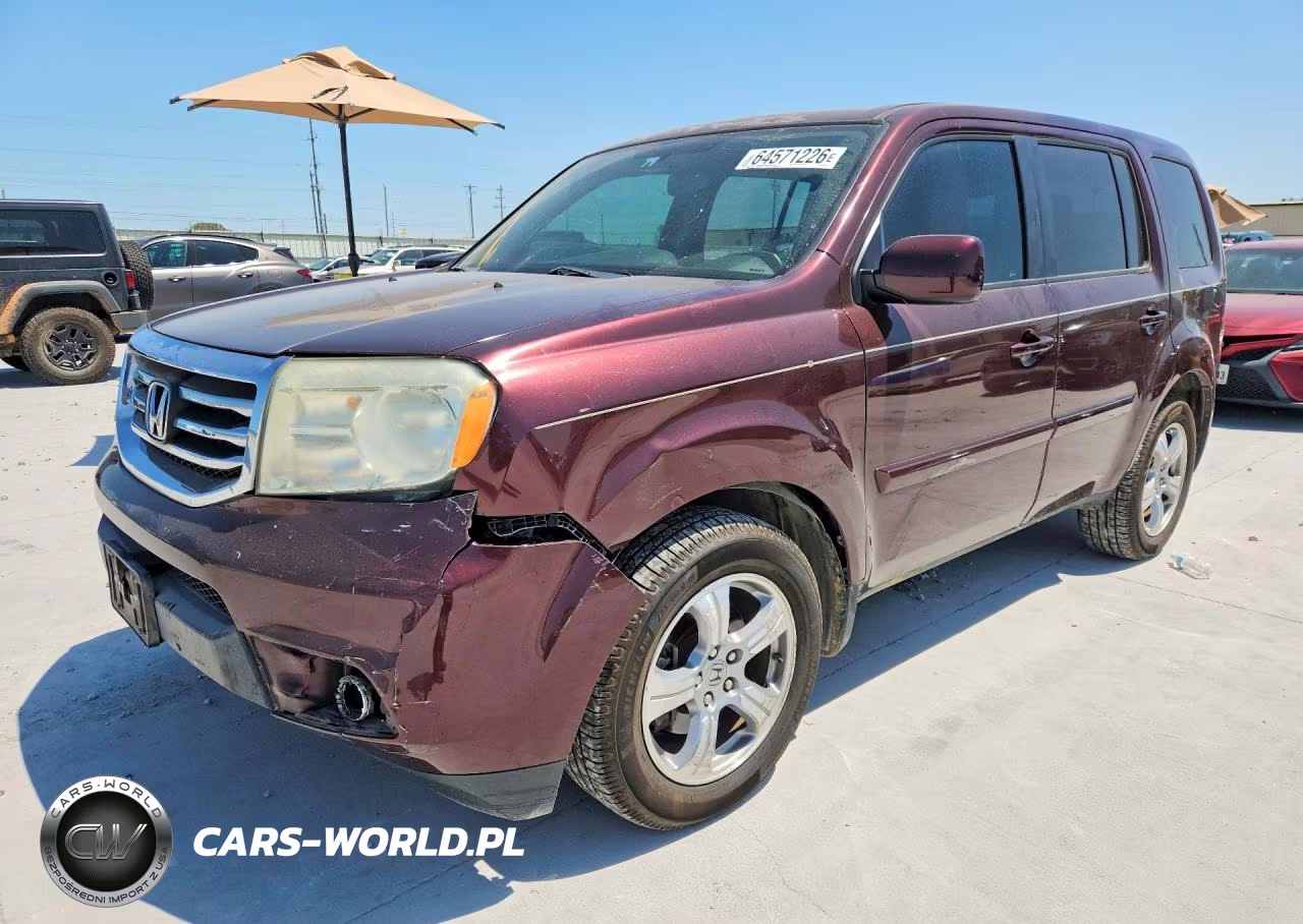 2013 Honda Pilot Exl – zdjęcie 1 z 13