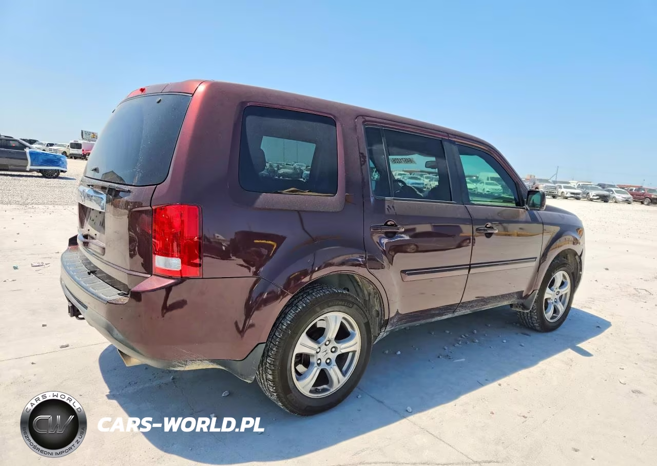 2013 Honda Pilot Exl VIN:5FNYF3H53DB032869 - 3