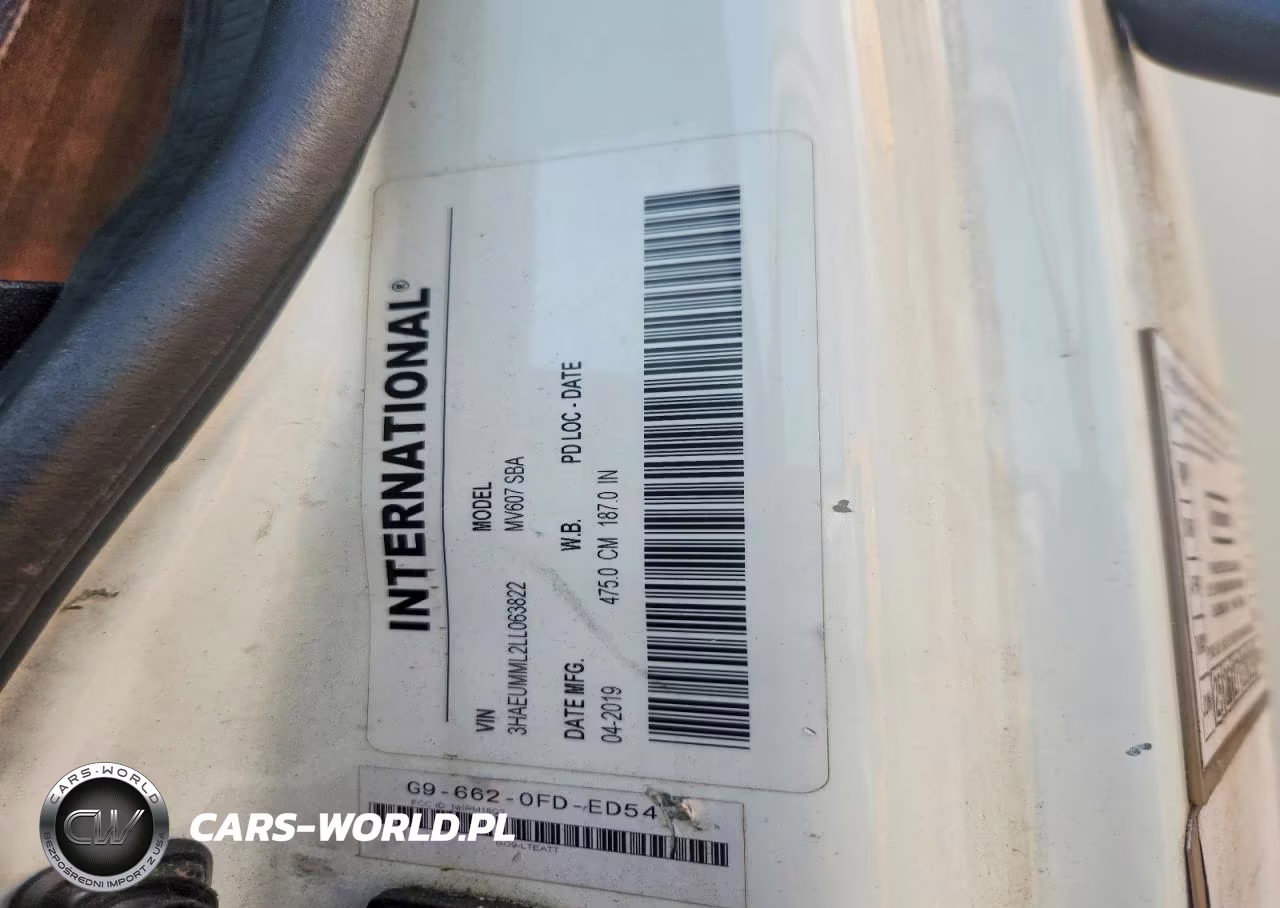 2020 International Mv607 Box Truck VIN:3HAEUMML2LL063822 - 11