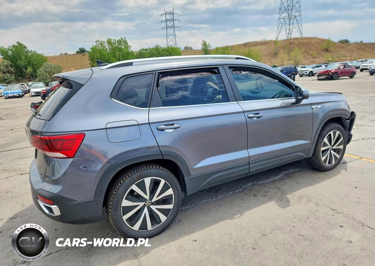 2022 Volkswagen Taos Se VIN:3VVWX7B28NM019592 - 3