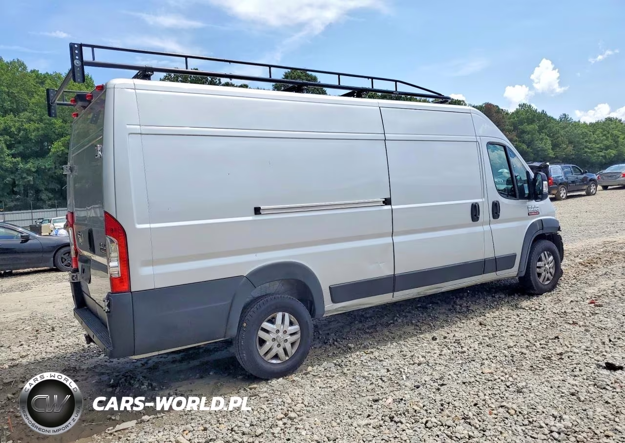 2019 Ram Promaster 3500 Delivery Van VIN:3C6URVJG8KE531867 - 3