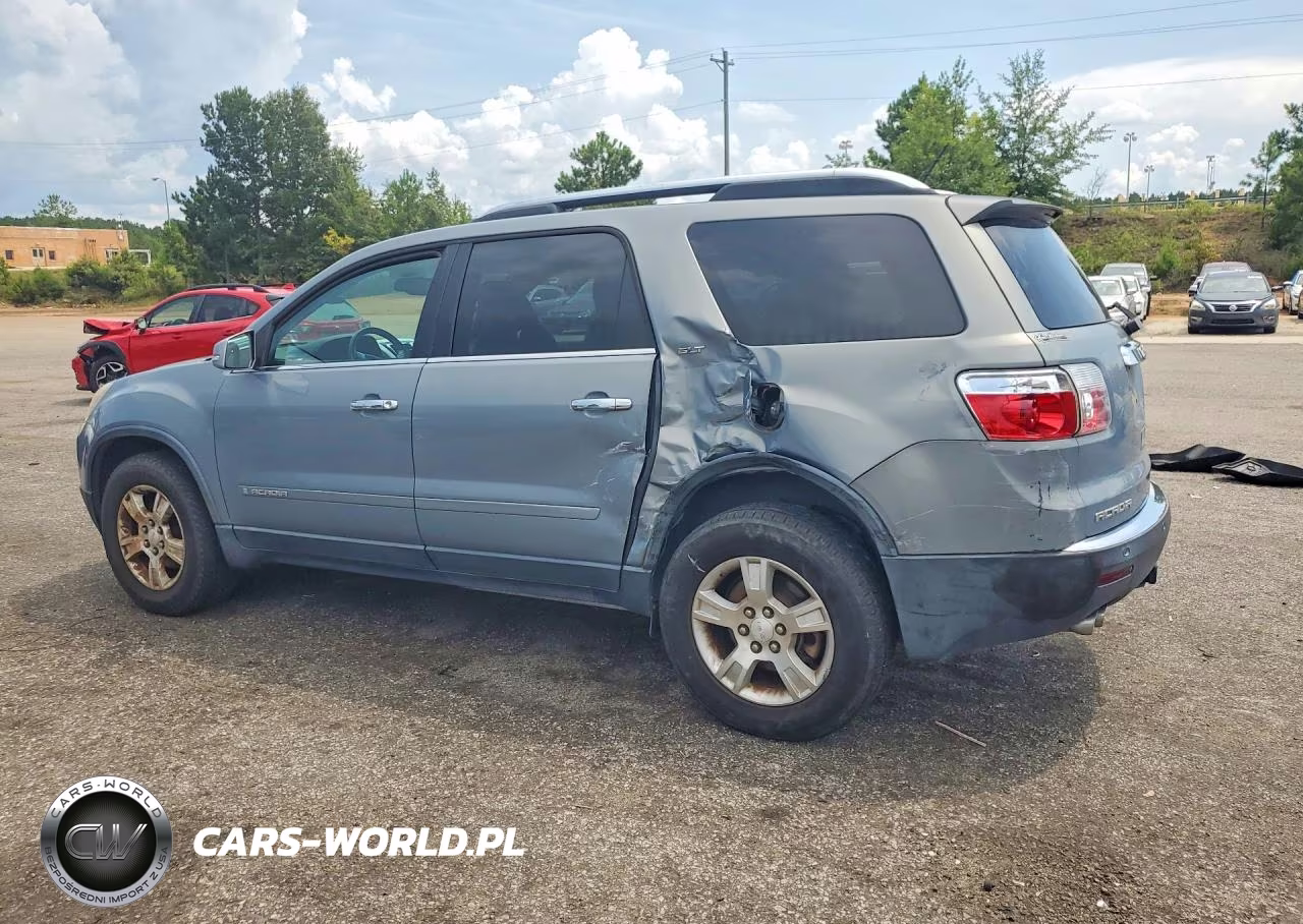 2008 GMC Acadia Slt-1 VIN:1GKER23718J255489 - 2
