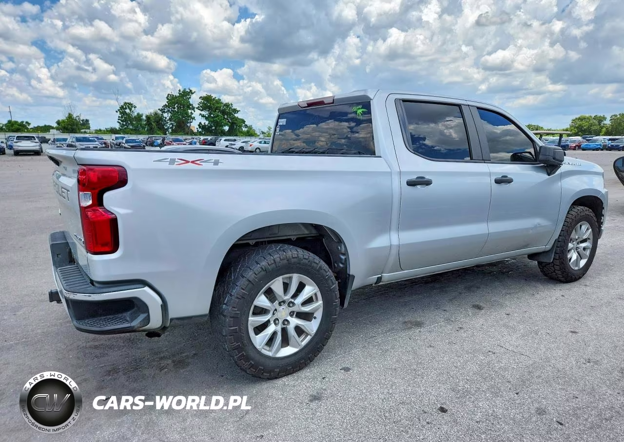 2020 Chevrolet Silverado K1500 Custom VIN:1GCPYBEH7LZ300233 - 3