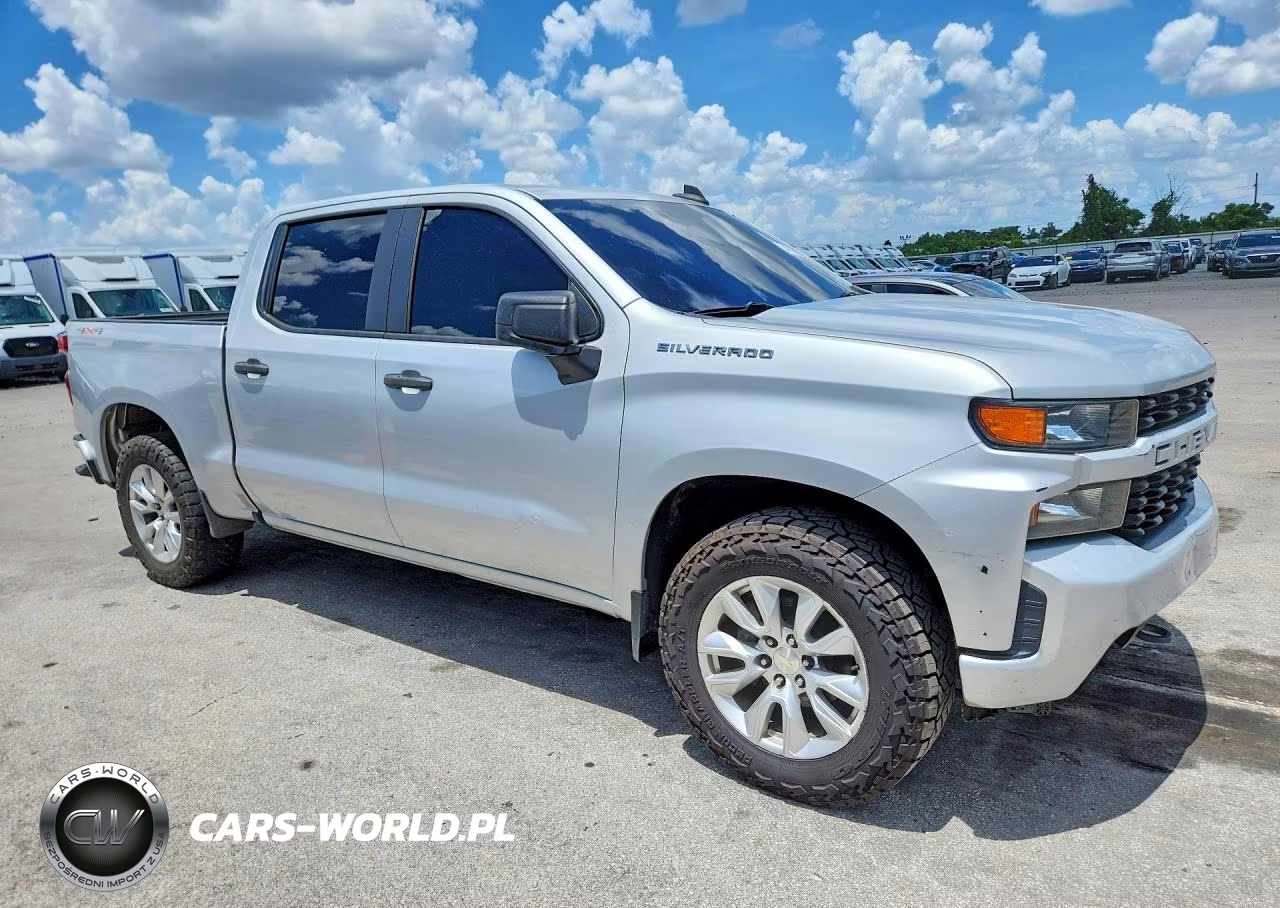 2020 Chevrolet Silverado K1500 Custom VIN:1GCPYBEH7LZ300233 - 4