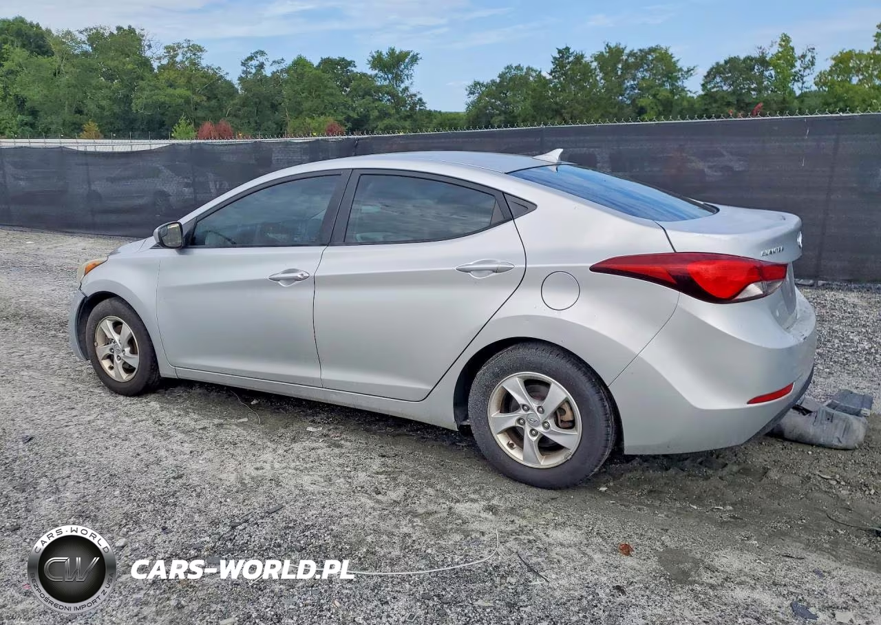 2014 Hyundai Elantra Se VIN:5NPDH4AE2EH523896 - 2