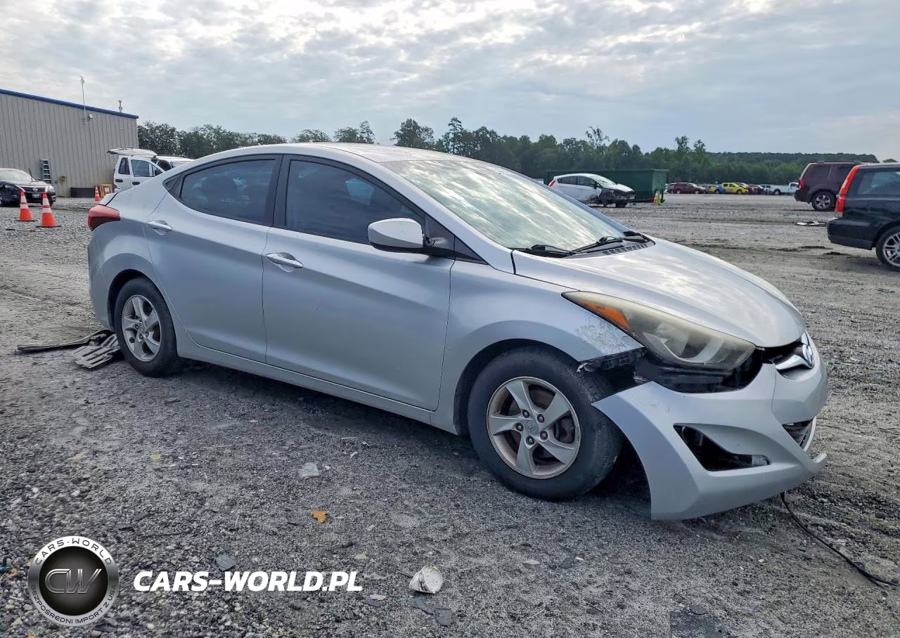 2014 Hyundai Elantra Se VIN:5NPDH4AE2EH523896 - 4