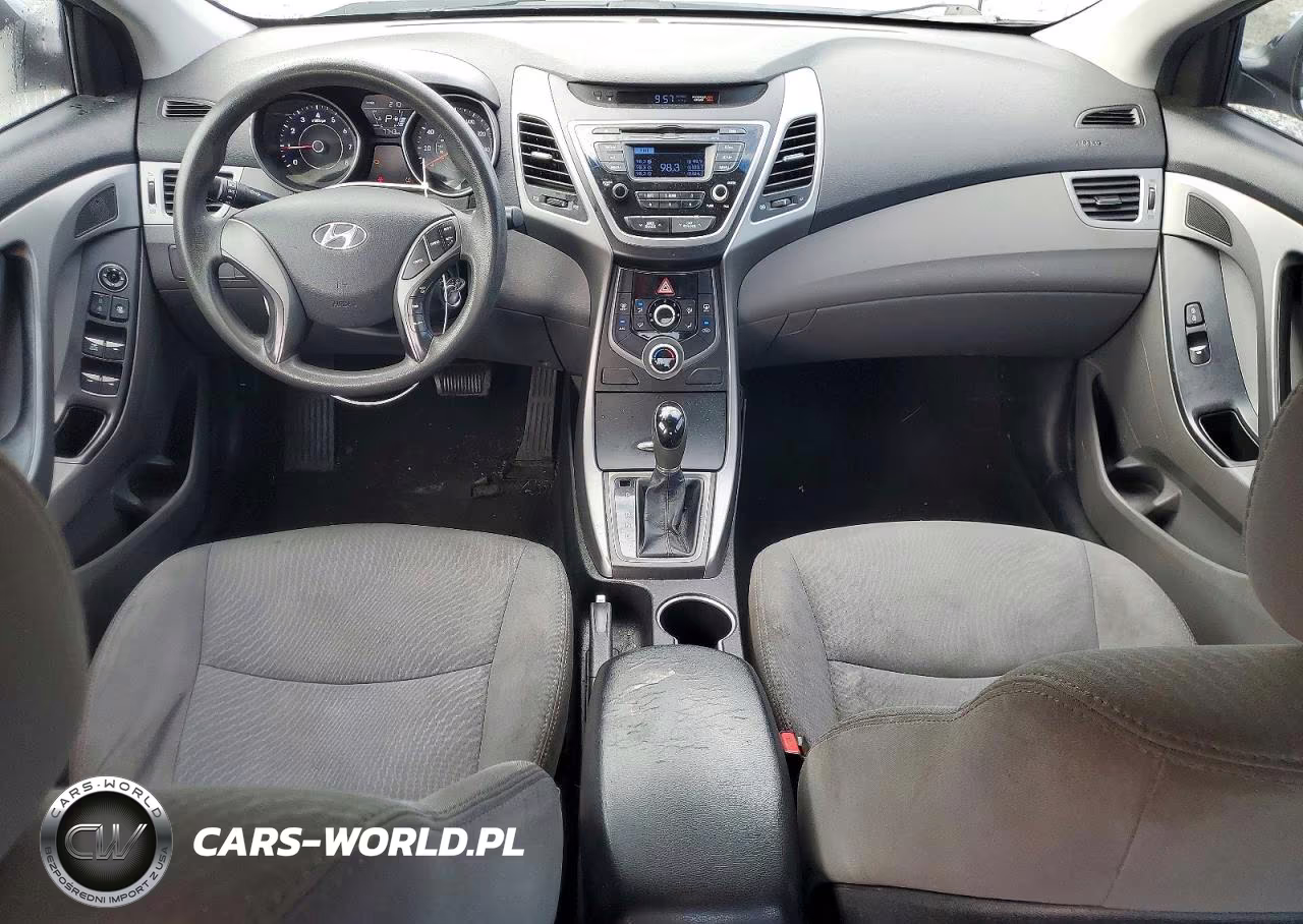2014 Hyundai Elantra Se VIN:5NPDH4AE2EH523896 - 8