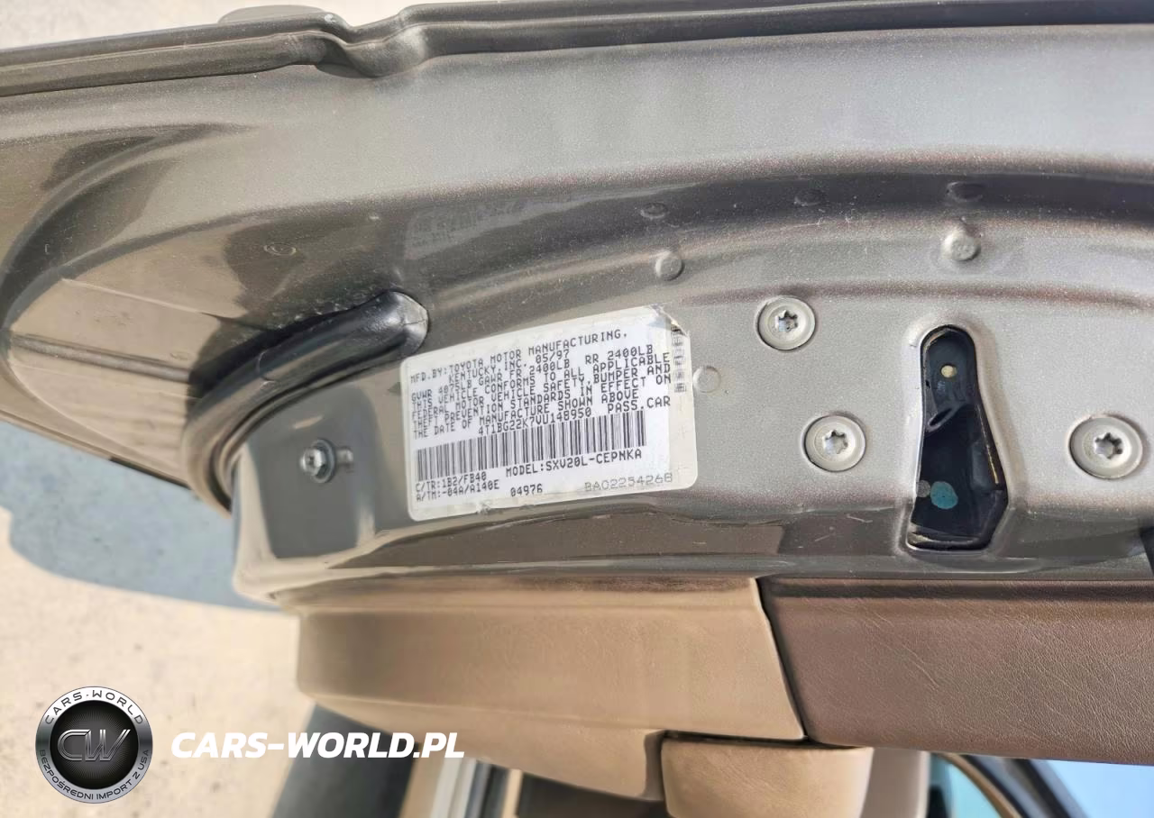 1997 Toyota Camry VIN:4T1BG22K7VU148950 - 12