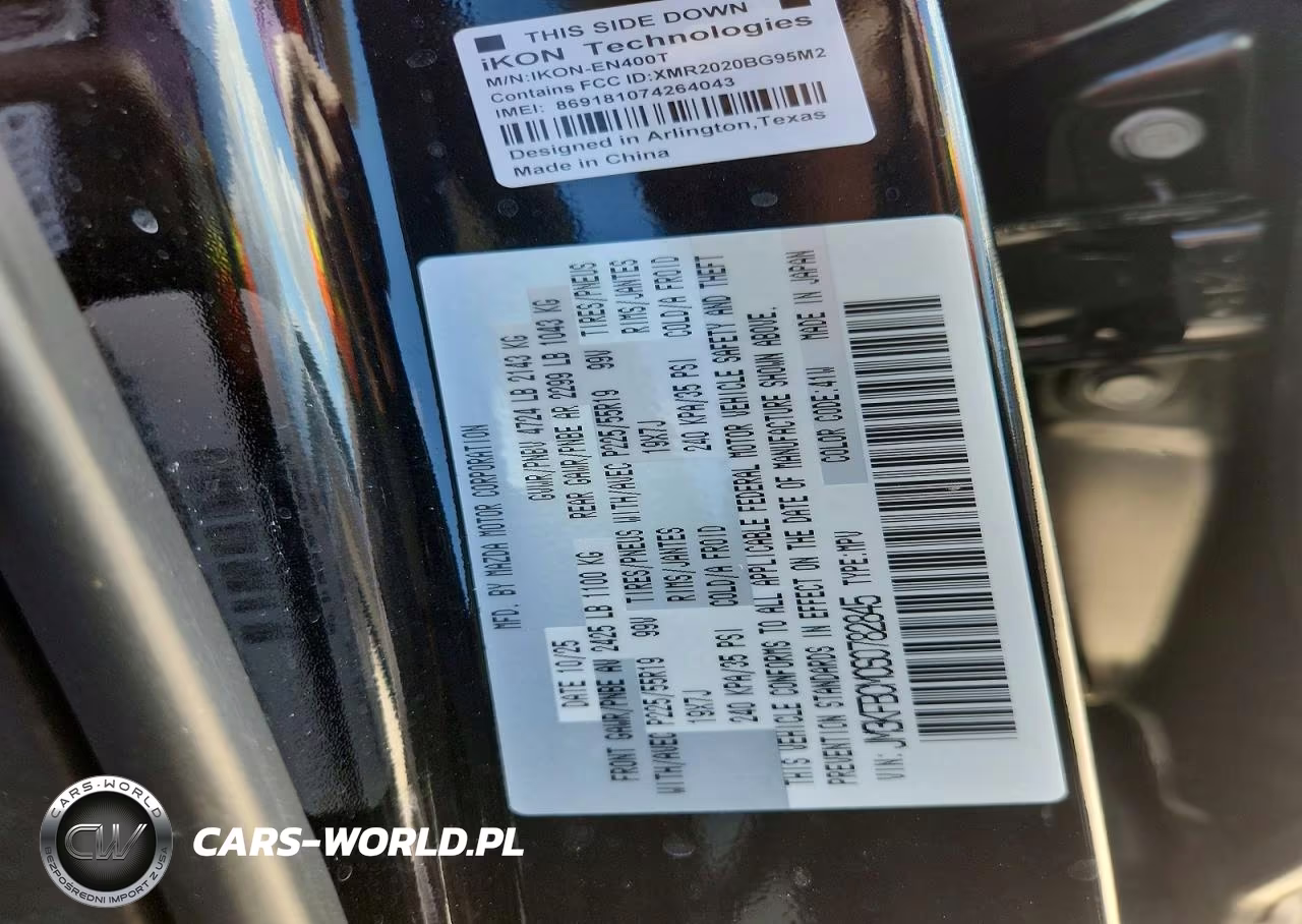 2025 Mazda Cx-5 Preferred VIN:JM3KFBCM0S0782845 - 13