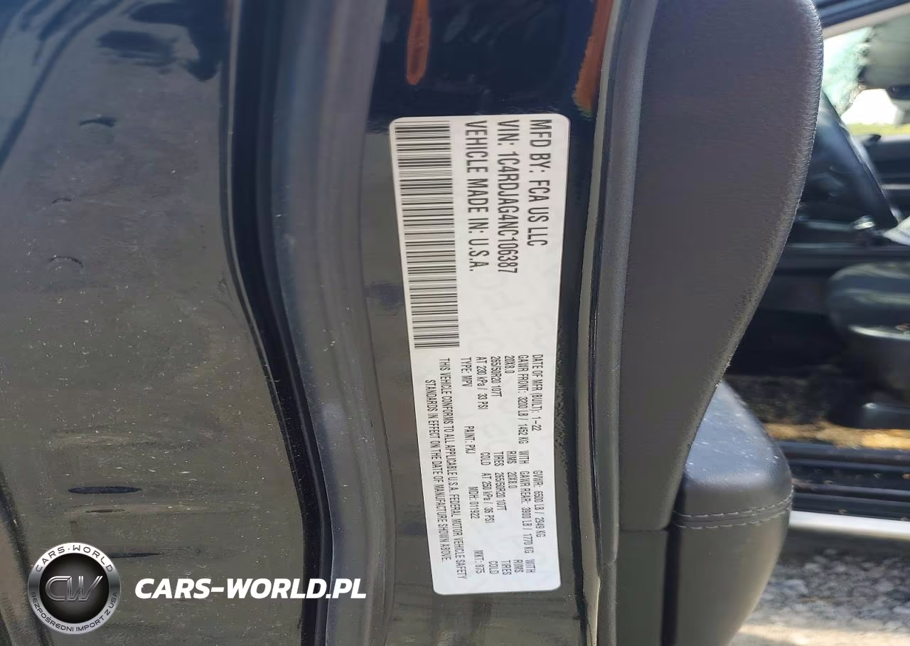 2022 Dodge Durango Sxt VIN:1C4RDJAG4NC106387 - 13