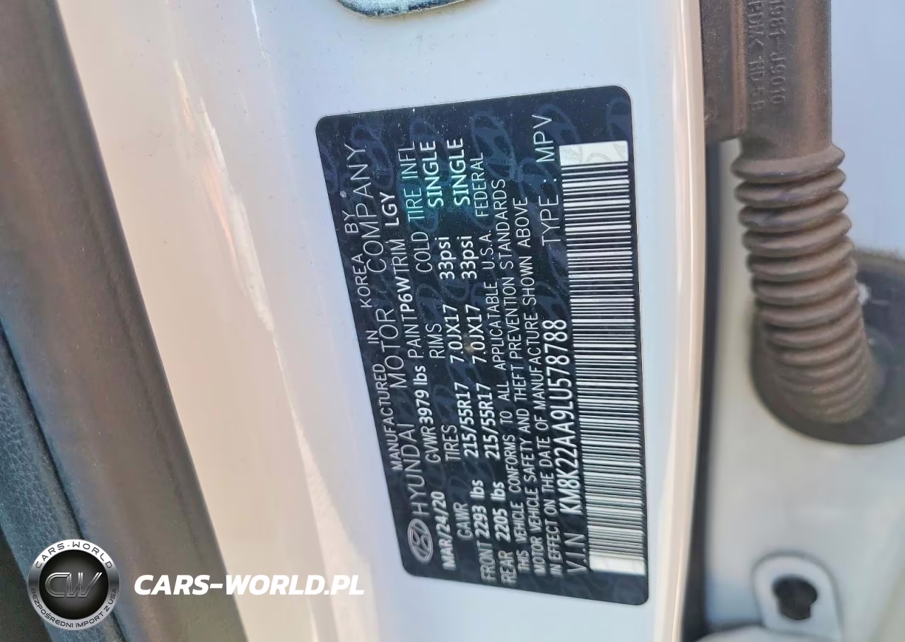 2020 Hyundai Kona Sel VIN:KM8K22AA9LU578788 - 12