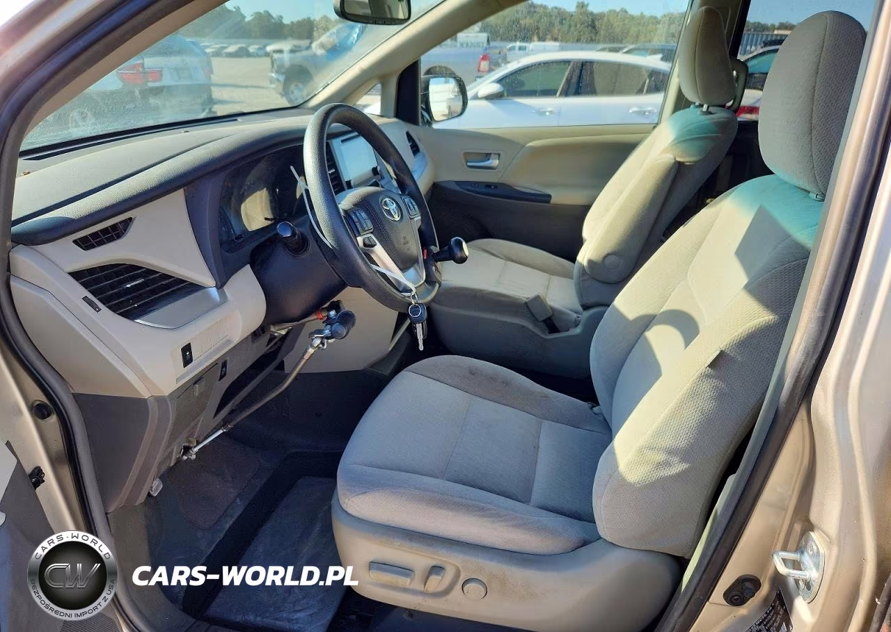 2015 Toyota Sienna Le VIN:5TDKK3DC0FS647707 - 7