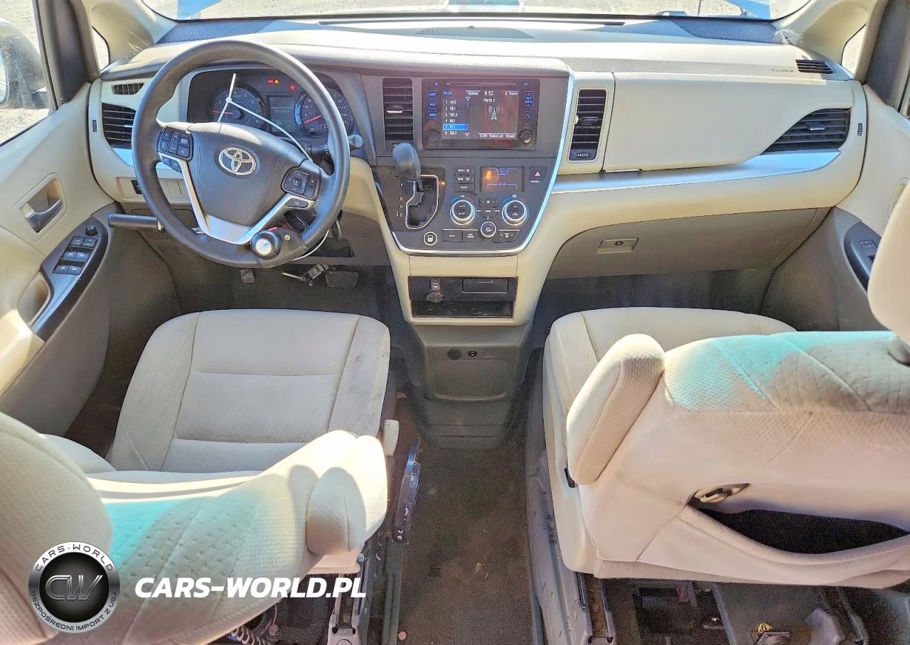 2015 Toyota Sienna Le VIN:5TDKK3DC0FS647707 - 8