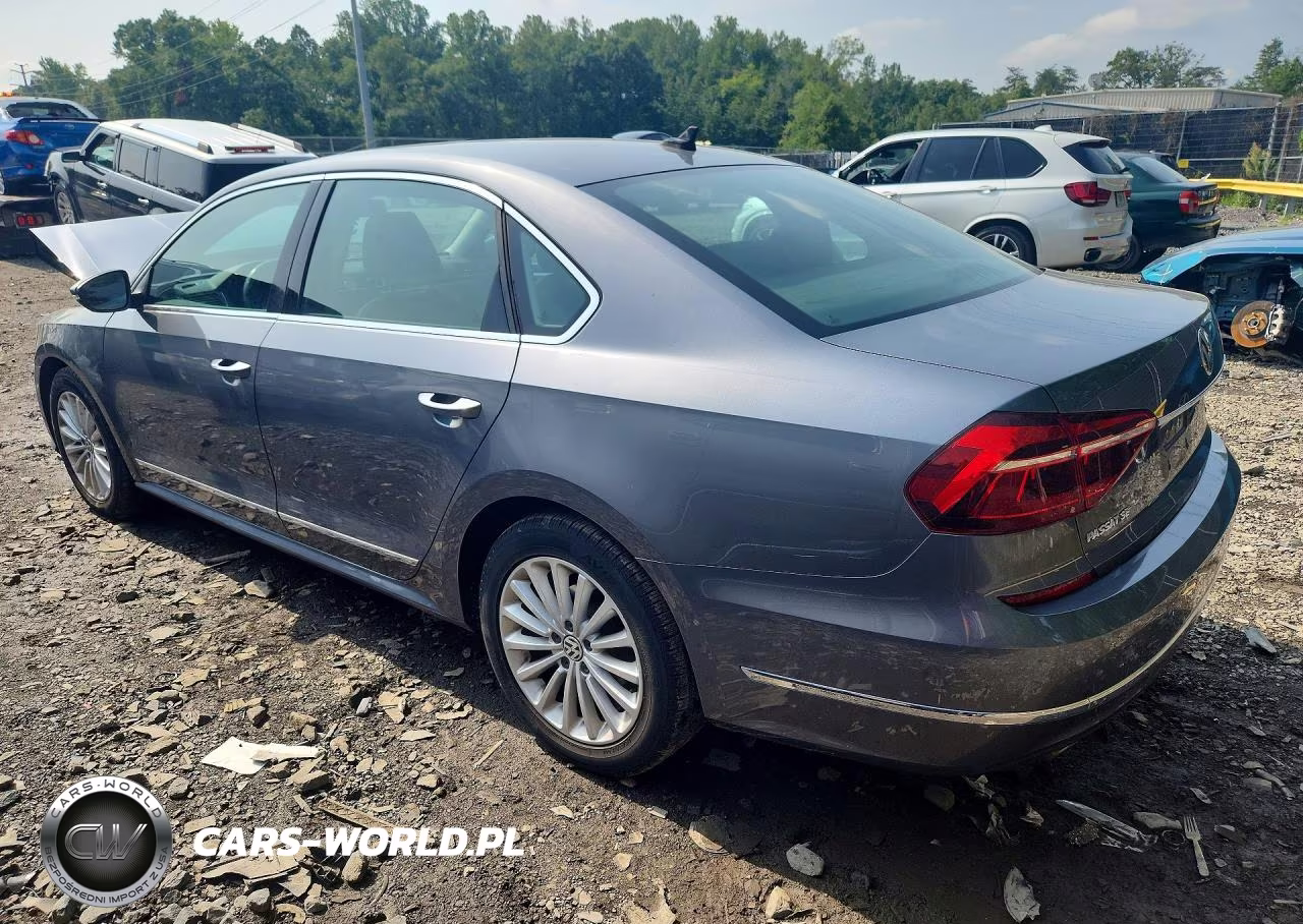 2017 Volkswagen Passat Se VIN:1VWBT7A30HC021956 - 2