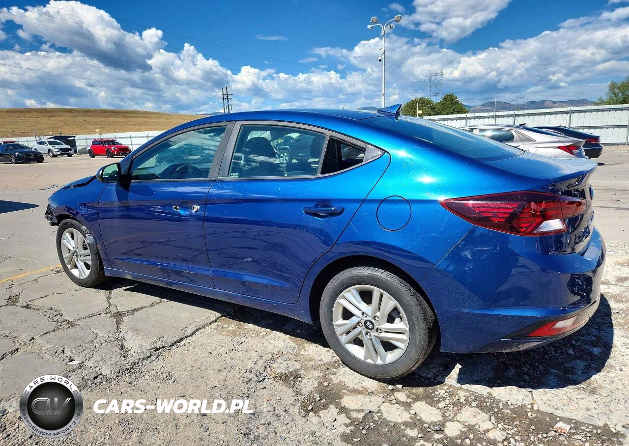 2019 Hyundai Elantra Sel VIN:5NPD84LF1KH484543 - 2