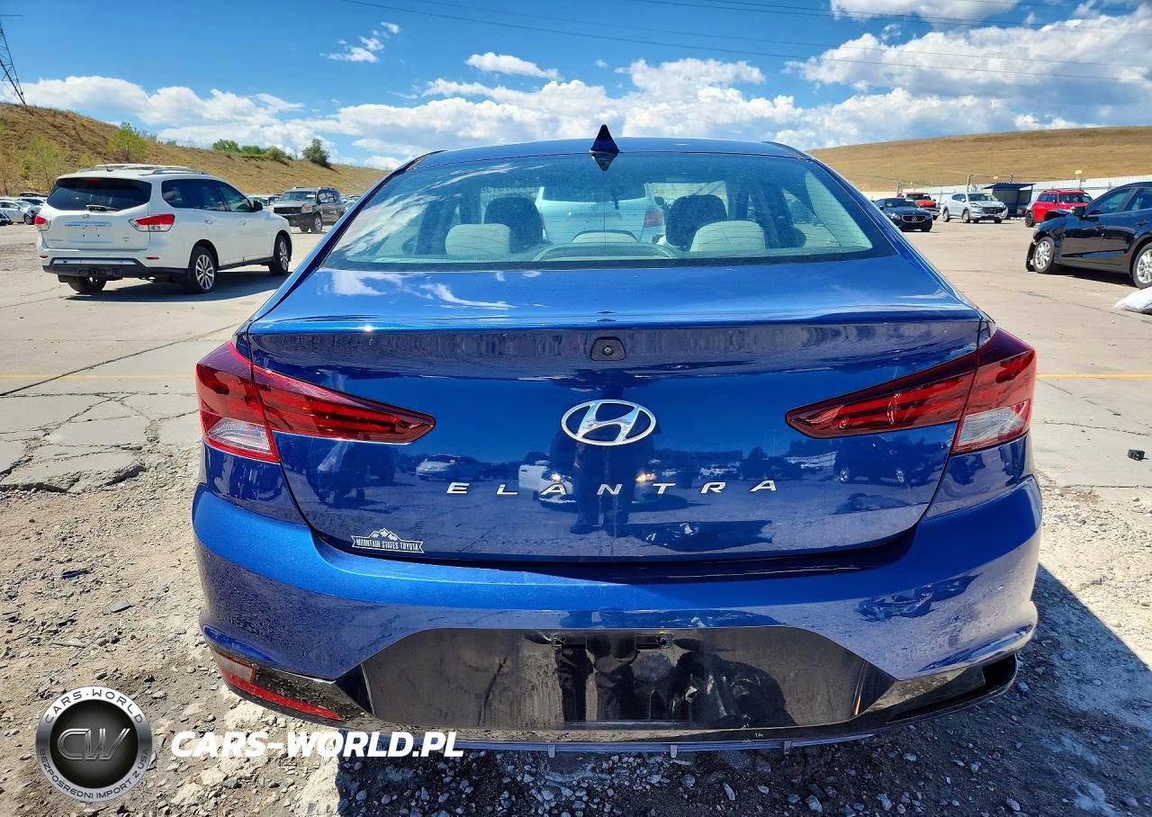2019 Hyundai Elantra Sel VIN:5NPD84LF1KH484543 - 6