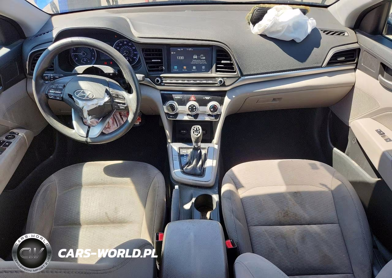 2019 Hyundai Elantra Sel VIN:5NPD84LF1KH484543 - 8