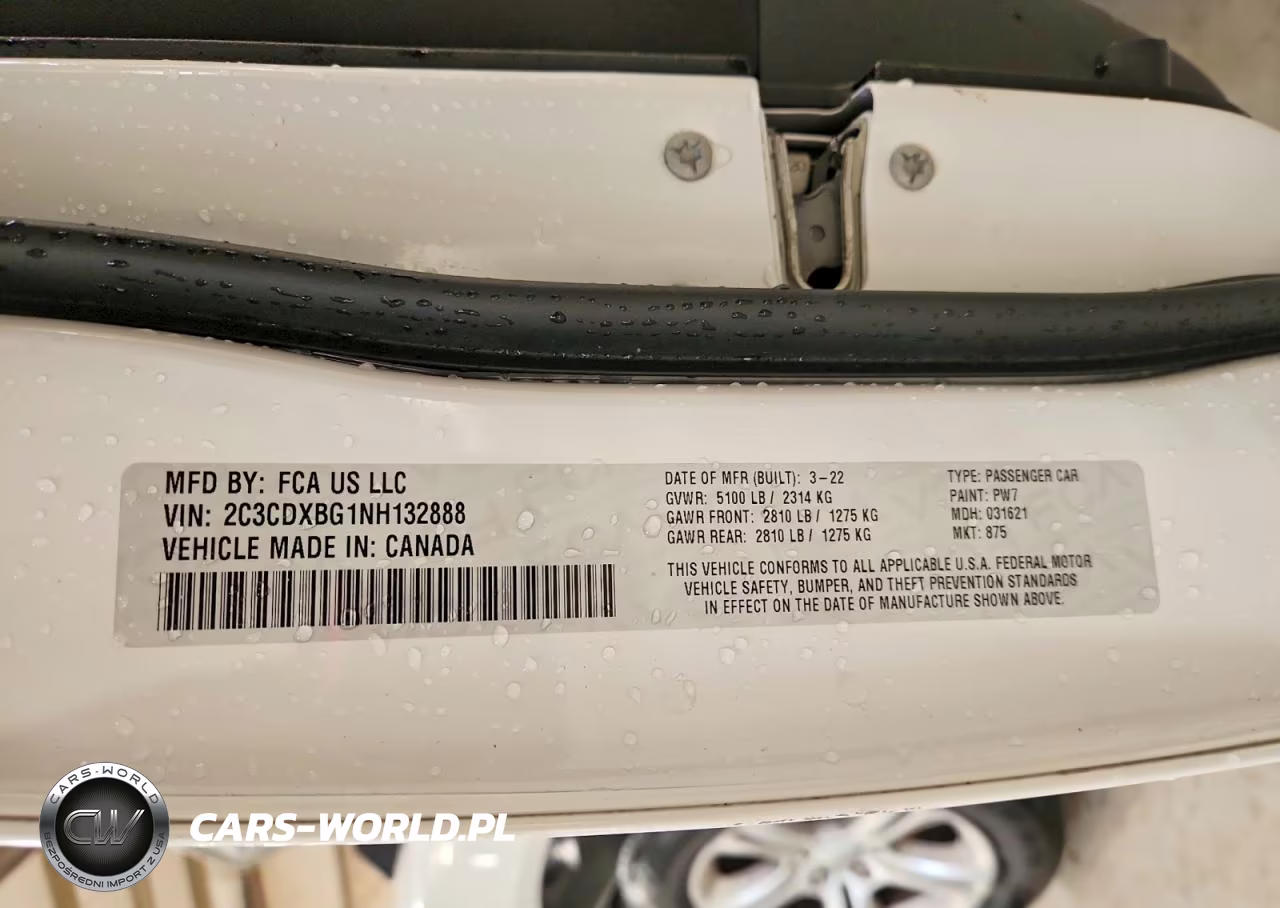 2022 Dodge Charger Sxt VIN:2C3CDXBG1NH132888 - 13