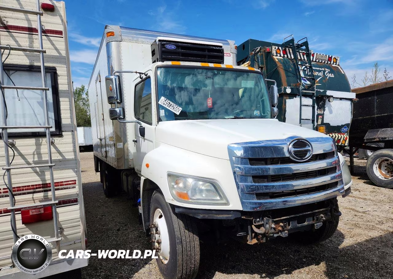 2013 Hino 258-268 Refrigerated Box Truck VIN:5PVNE8JV4D4S52963 - 4