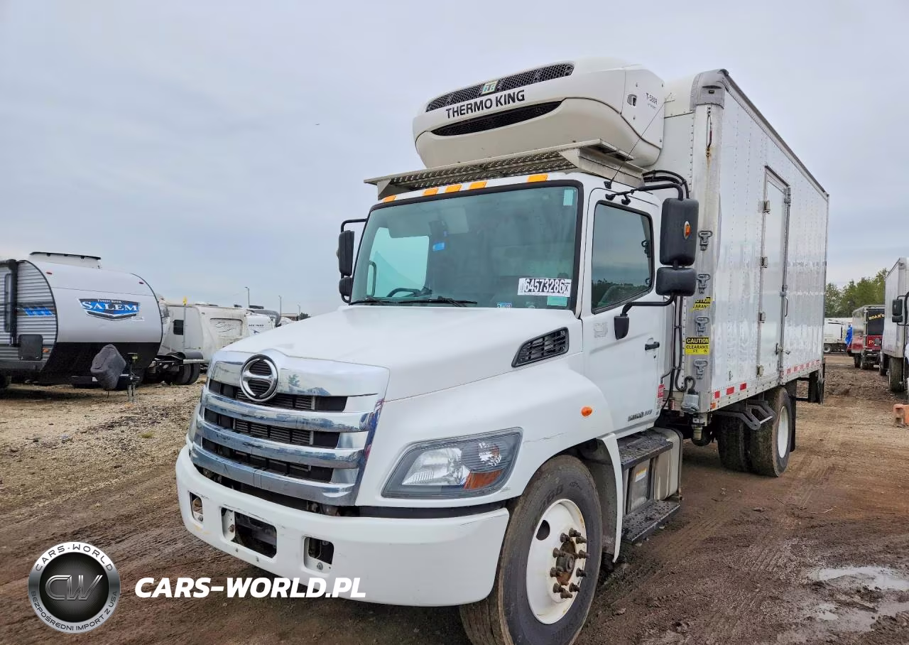 2020 Hino 258-268 Refrigerated Box Truck