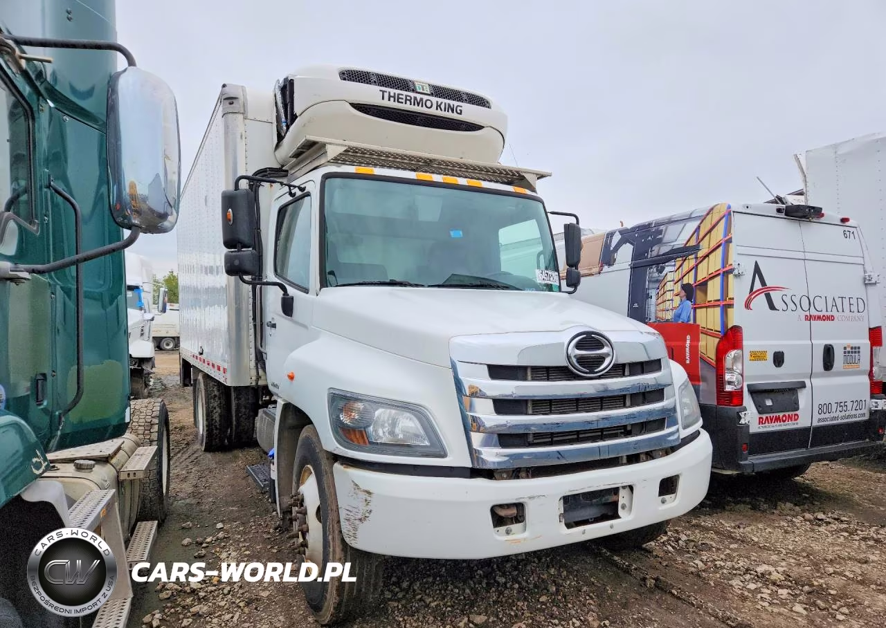 2020 Hino 258-268 Refrigerated Box Truck VIN:5PVNJ8JM3L5S51198 - 4