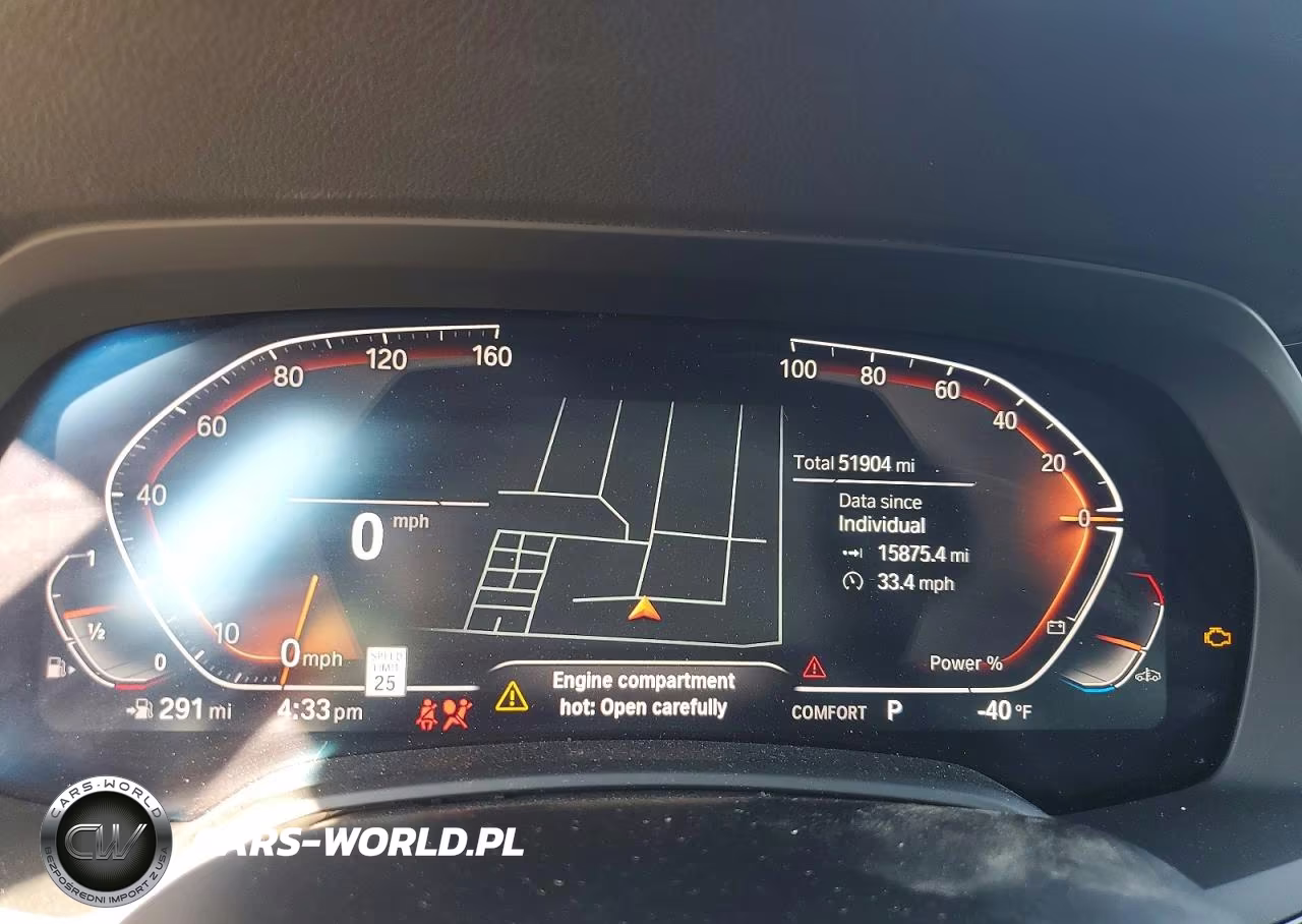 2021 BMW X5 Sdrive 40I VIN:5UXCR4C00M9F06355 - 9
