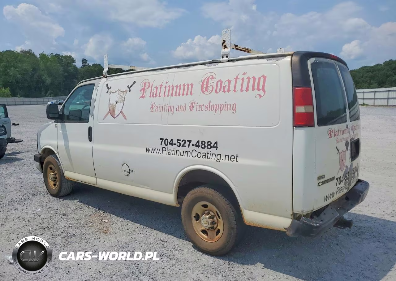 2010 Chevrolet Express G2500 VIN:1GCZGFDA1A1119647 - 2