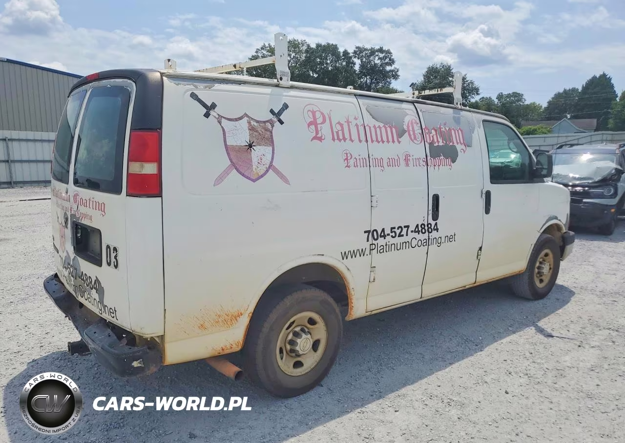 2010 Chevrolet Express G2500 VIN:1GCZGFDA1A1119647 - 3