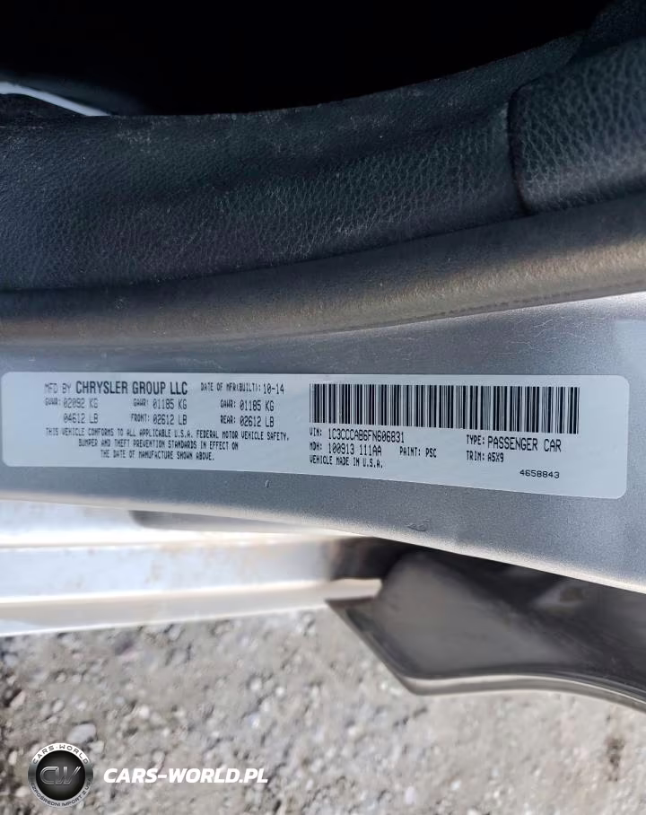 2015 Chrysler 200 Limited VIN:1C3CCCAB6FN606831 - 12