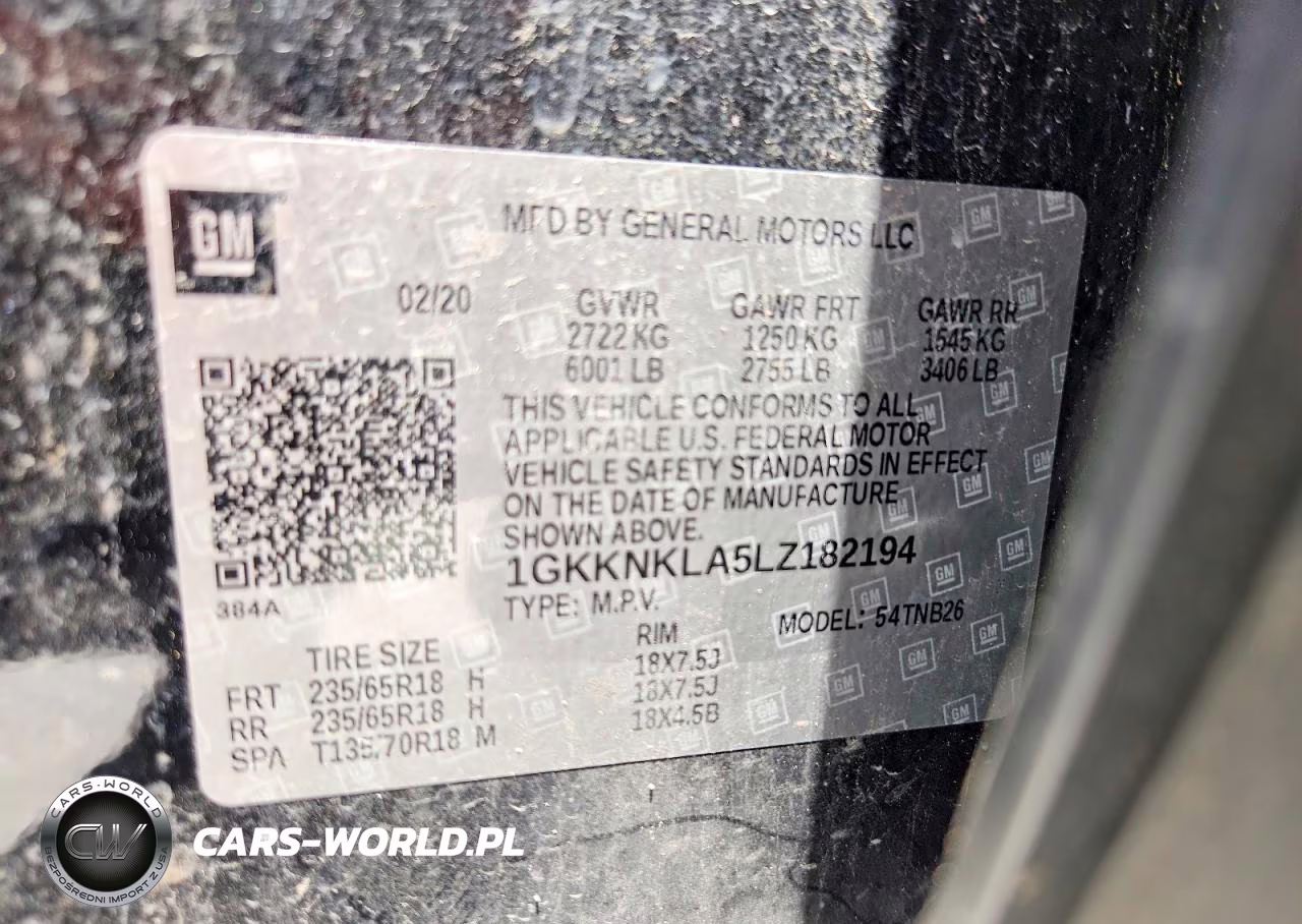 2020 GMC Acadia Sle VIN:1GKKNKLA5LZ182194 - 14