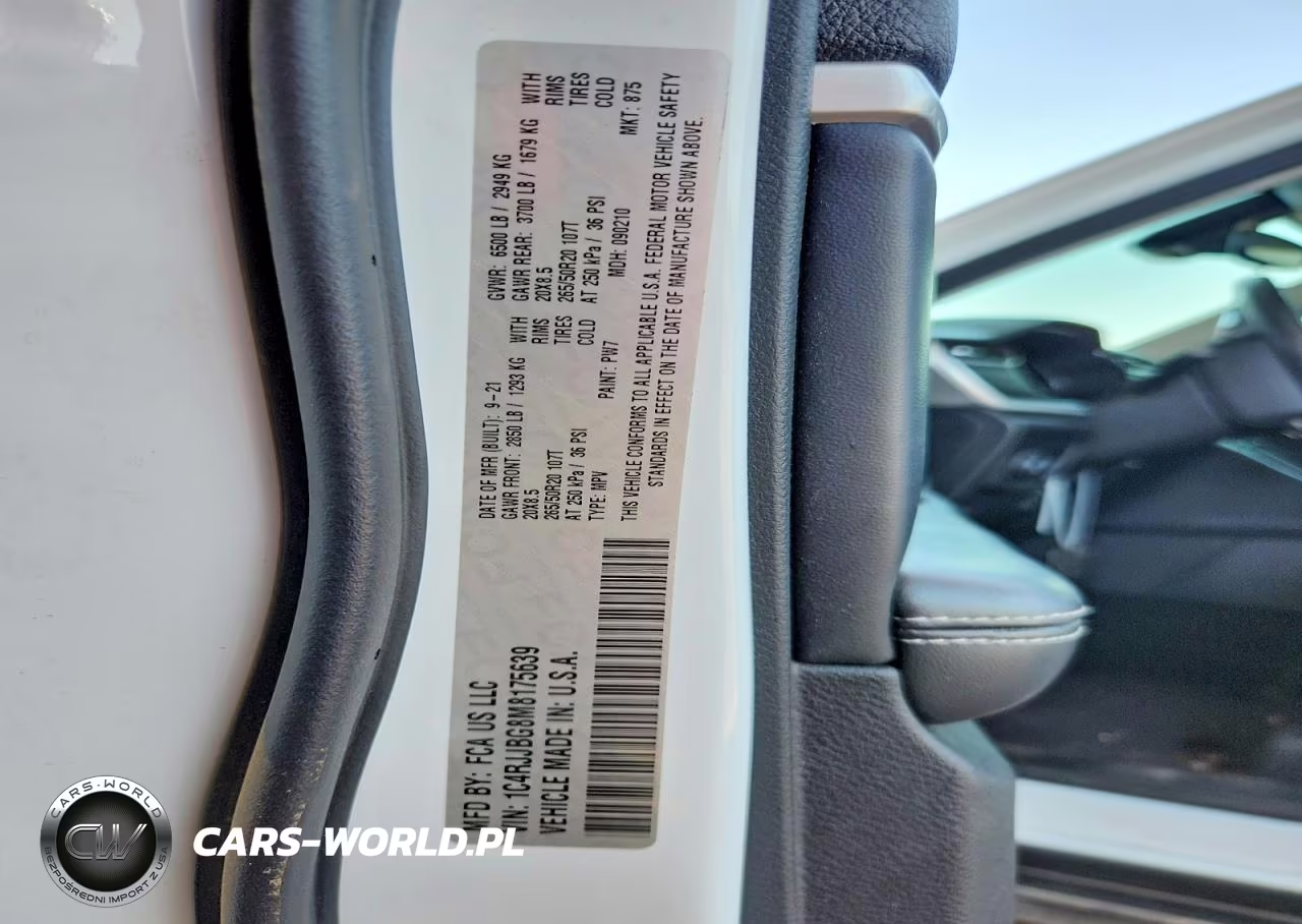 2021 Jeep Grand Cherokee L Limited VIN:1C4RJJBG8M8175639 - 13