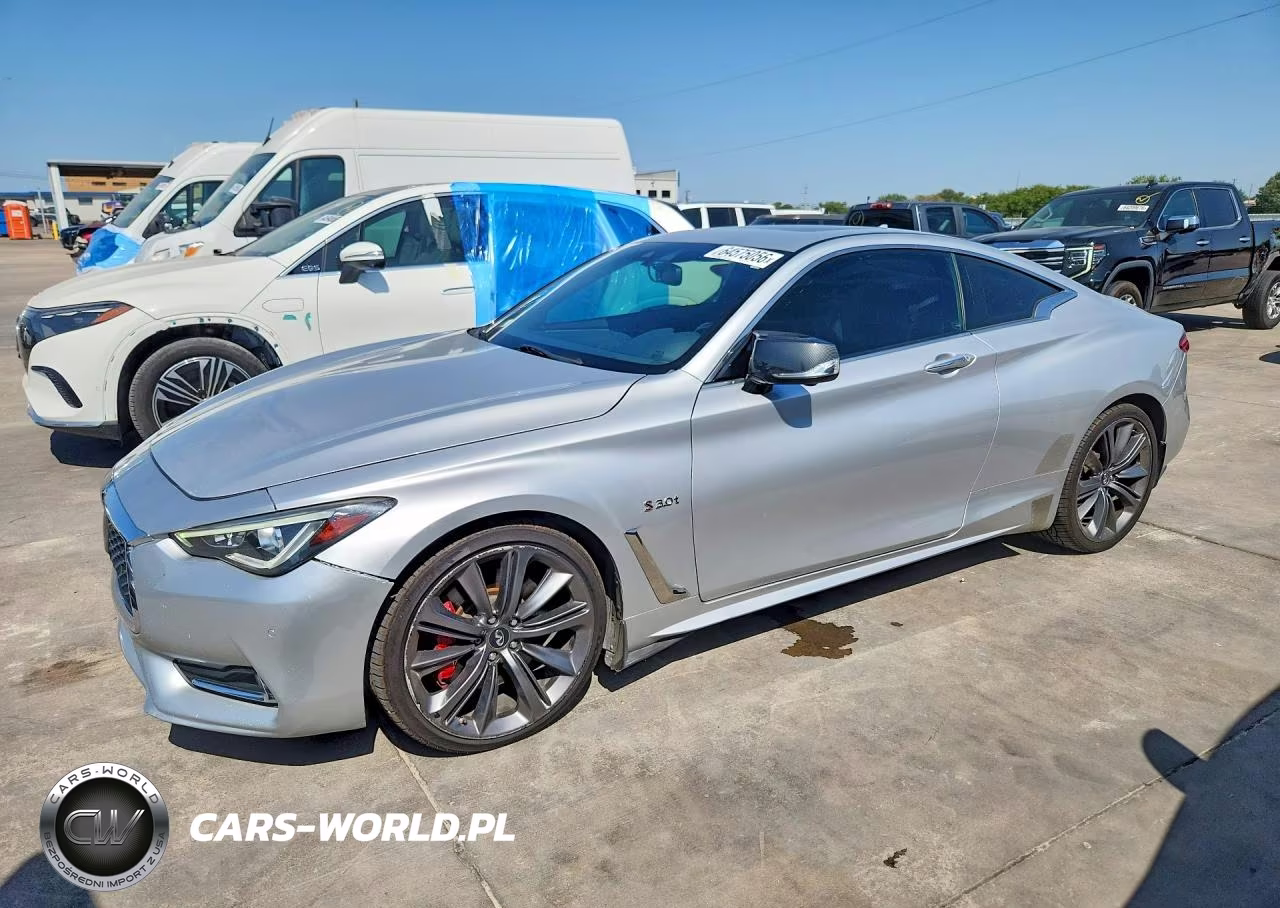 2017 Infiniti Q60 3.0T Red Sport 400