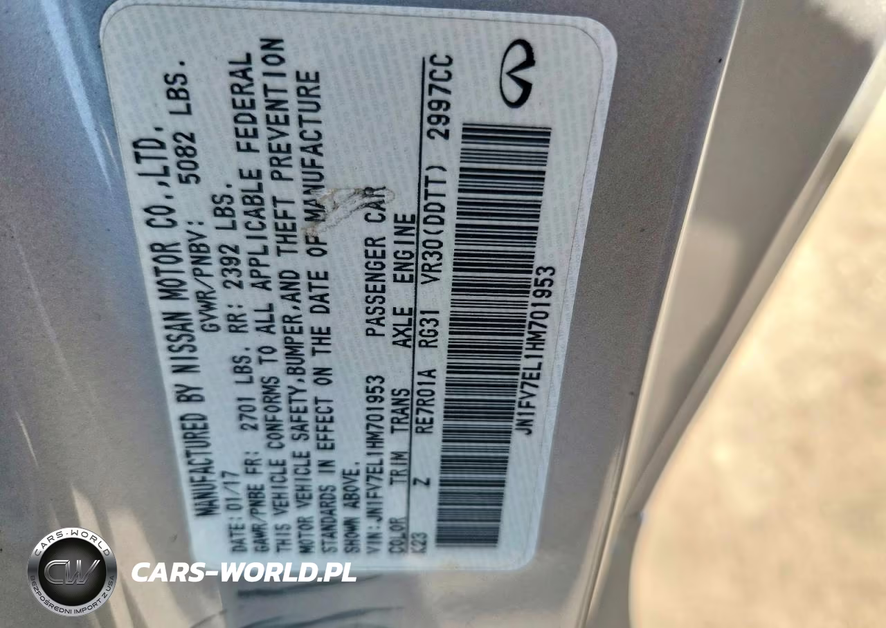 2017 Infiniti Q60 3.0T Red Sport 400 VIN:JN1FV7EL1HM701953 - 12