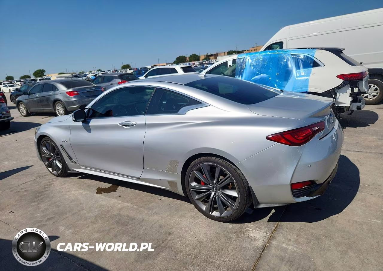 2017 Infiniti Q60 3.0T Red Sport 400 VIN:JN1FV7EL1HM701953 - 2