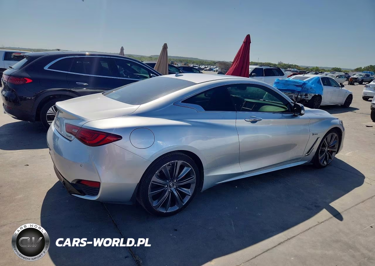 2017 Infiniti Q60 3.0T Red Sport 400 VIN:JN1FV7EL1HM701953 - 3