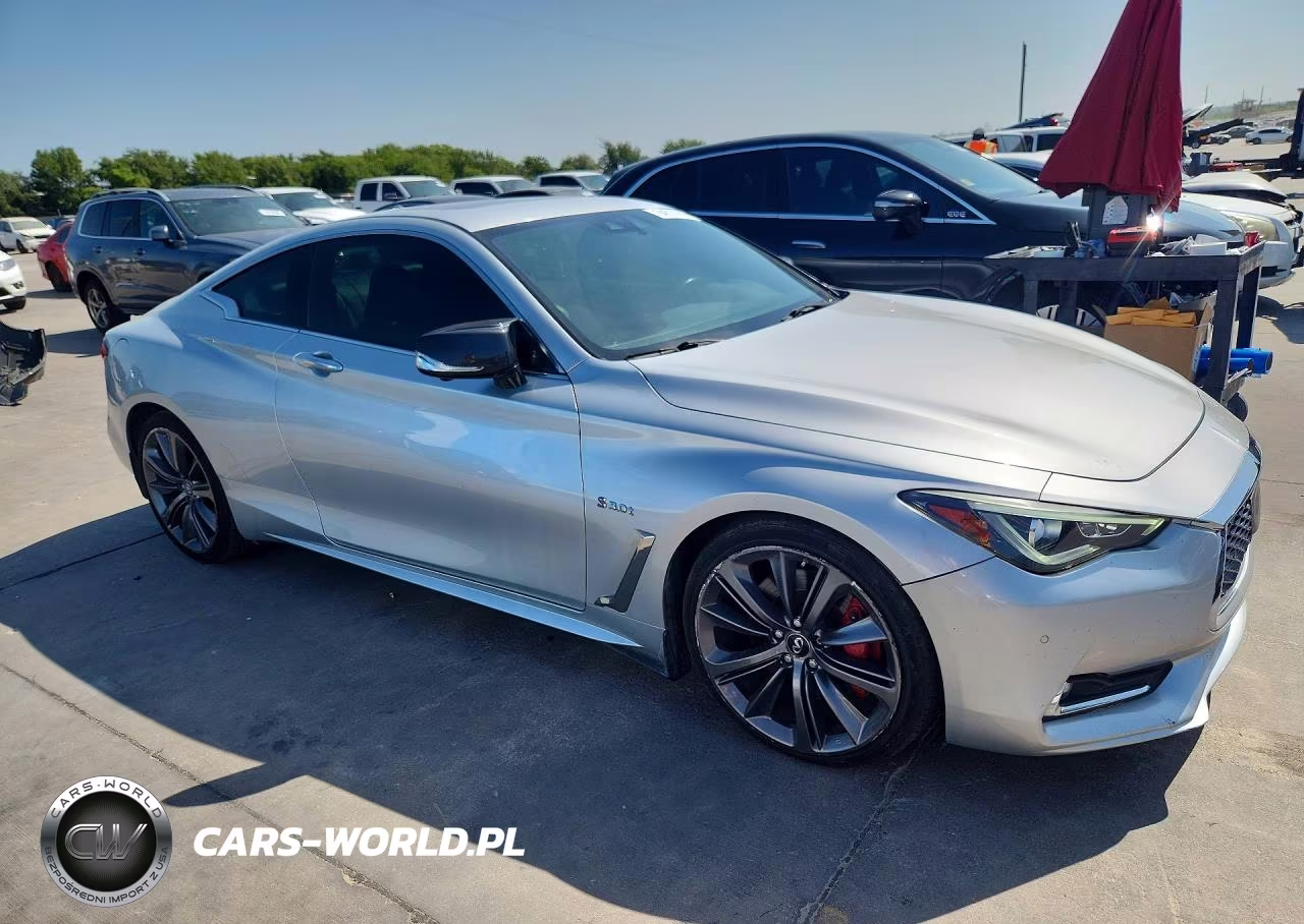 2017 Infiniti Q60 3.0T Red Sport 400 VIN:JN1FV7EL1HM701953 - 4