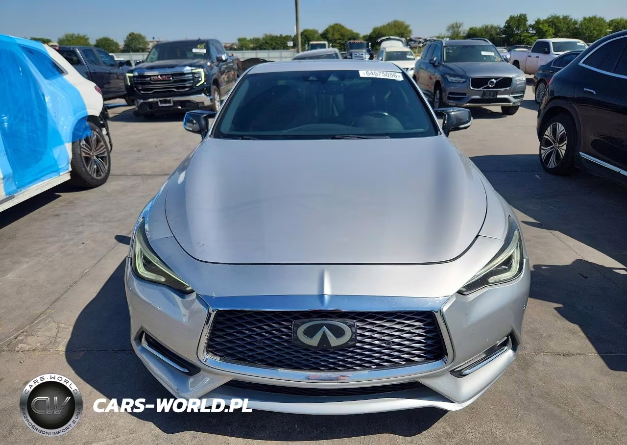 2017 Infiniti Q60 3.0T Red Sport 400 VIN:JN1FV7EL1HM701953 - 5