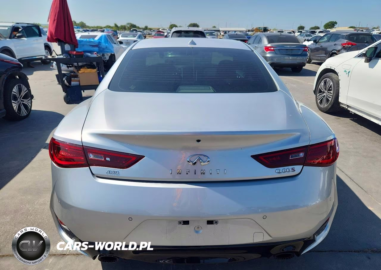 2017 Infiniti Q60 3.0T Red Sport 400 VIN:JN1FV7EL1HM701953 - 6