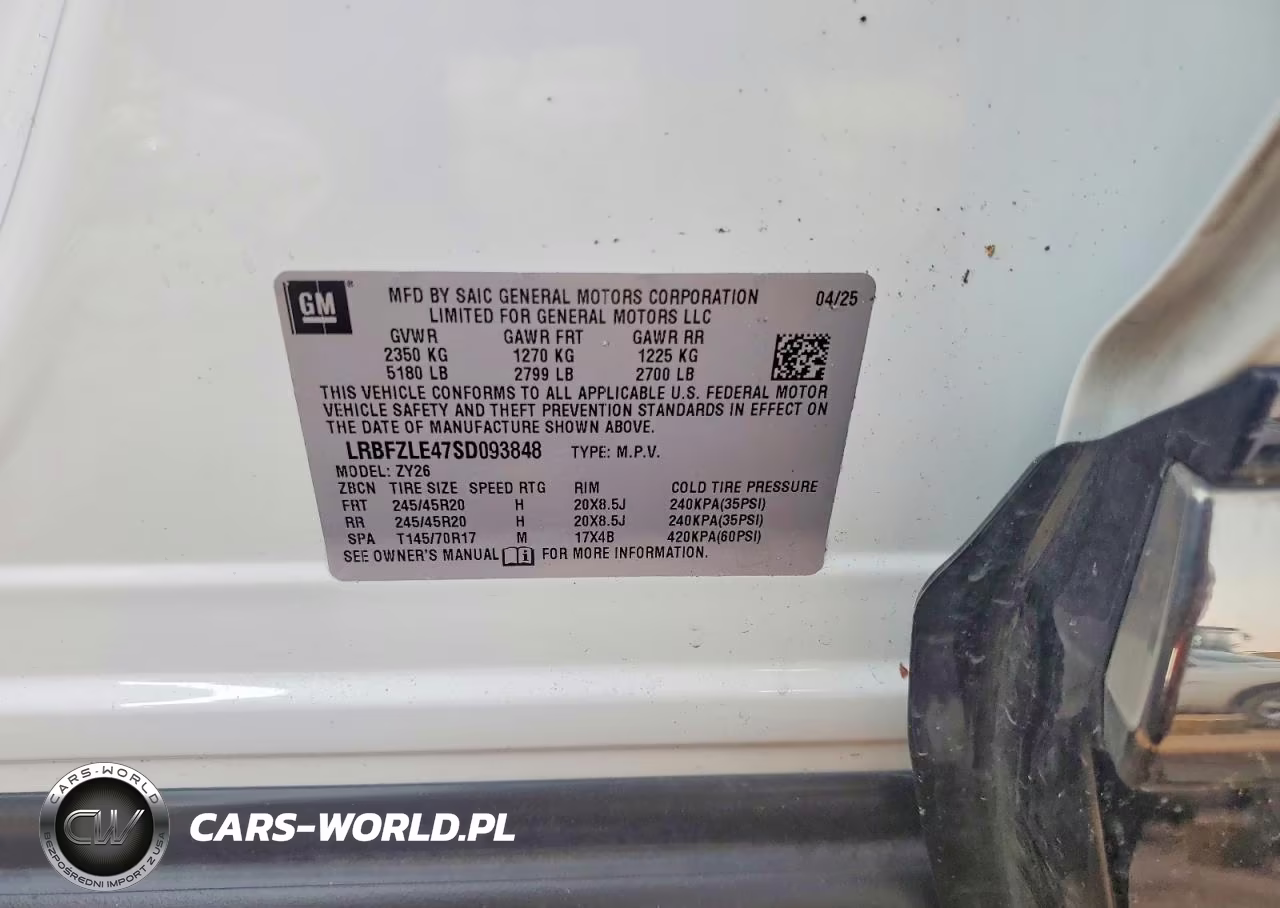 2025 Buick Envision Sport Touring VIN:LRBFZLE47SD093848 - 14